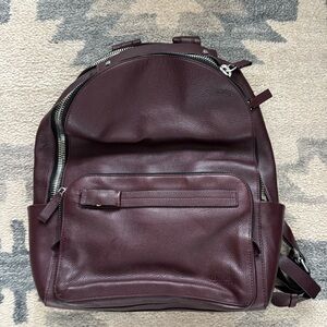 Calvin Klein Platinum full-leather backpack